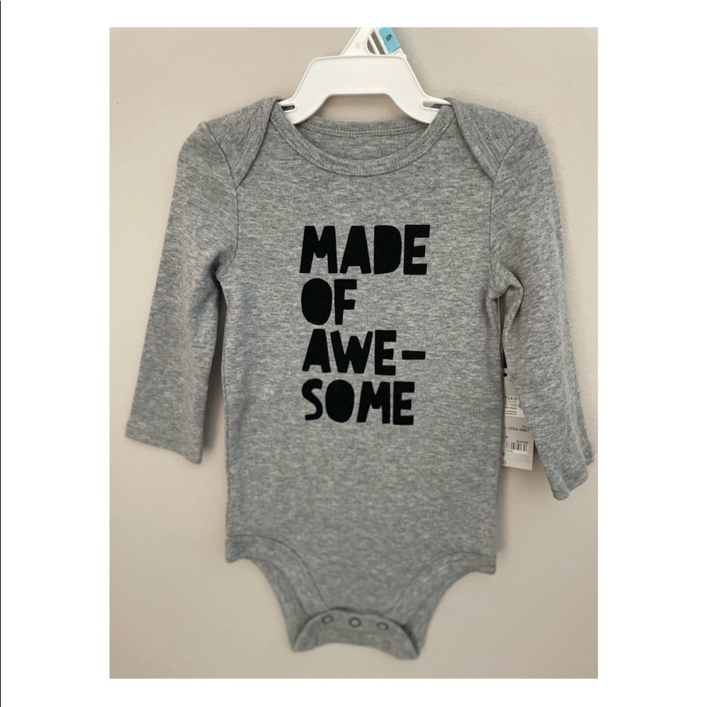 Okie Dokie Long Sleeve Onesie Baby Bundle 6 Months